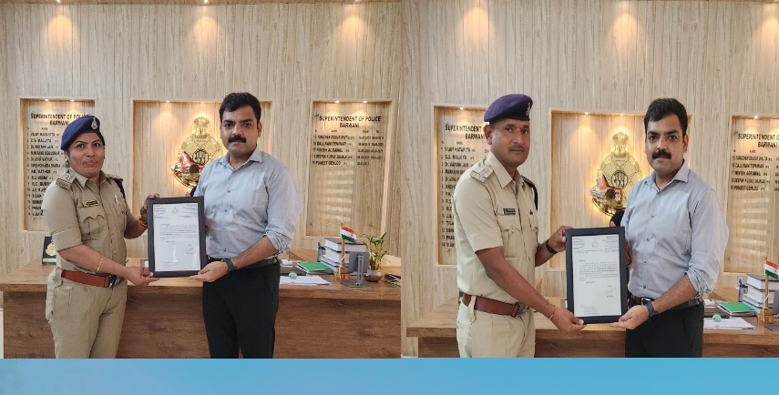 बड़वानी उत्कृष्ट विवेचना कर बलात्संग के आरोपी को सजा दिलवाने पर विवेचक निरीक्षक सुनिता मंडलोई व निरीक्षक विनोद बघेल को एस पी ने किया सम्मानित