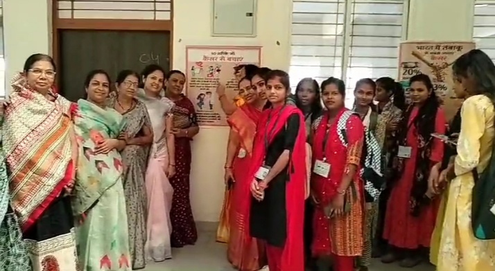 अंजड़ आचार्य श्री विद्यासागर जी के समाधि दिवस पर बीजेएस ने लगाई कैंसर जागरूकता प्रदर्शनी स्वामी अमृतानंद शासकीय महाविद्यालय अंजड़ में  बच्चो को दिलाई व्यसनों से दूर रहने की शपथ