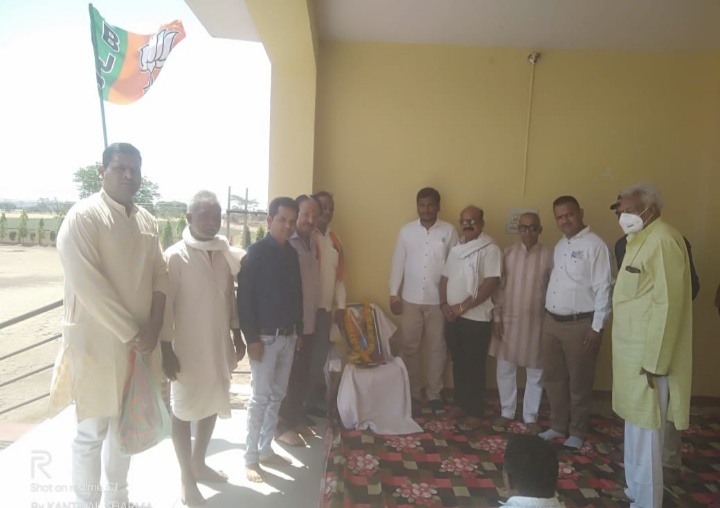 भारतीय जनता पार्टी मंडल नालछा की कामकाजी बैठक का आज  आयोजन किया गया