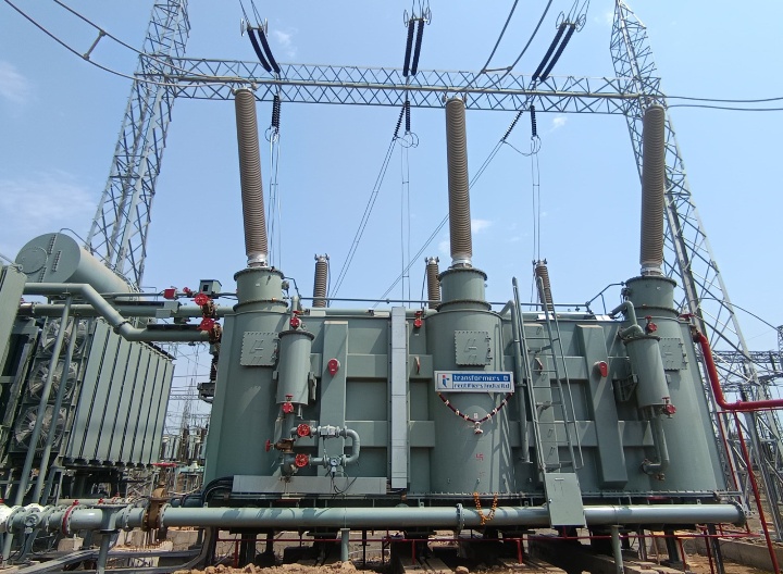 बड़वानी निमाड़ क्षेत्र का पहला 500 एम व्ही ए क्षमता का पावर ट्रांसफार्मर ऊर्जीकृत सिंगाजी थर्मल पावर से क्षेत्र को मिलेगी सीधे विद्युत सप्लाई से किसानों को मिलेगी कटौती  से बड़ी राहत