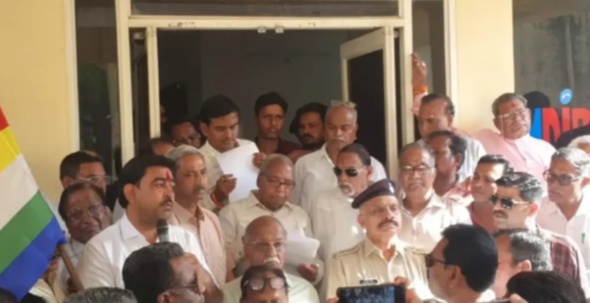 नीमच सिंगोली जैन मुनियों पर हमले के विरोध में सकल जैन समाज के साथ सर्व समाज ने सौंपा ज्ञापन, दोषियों पर सख्त कार्यवाही और संतों को पूर्ण सुरक्षा की मांग